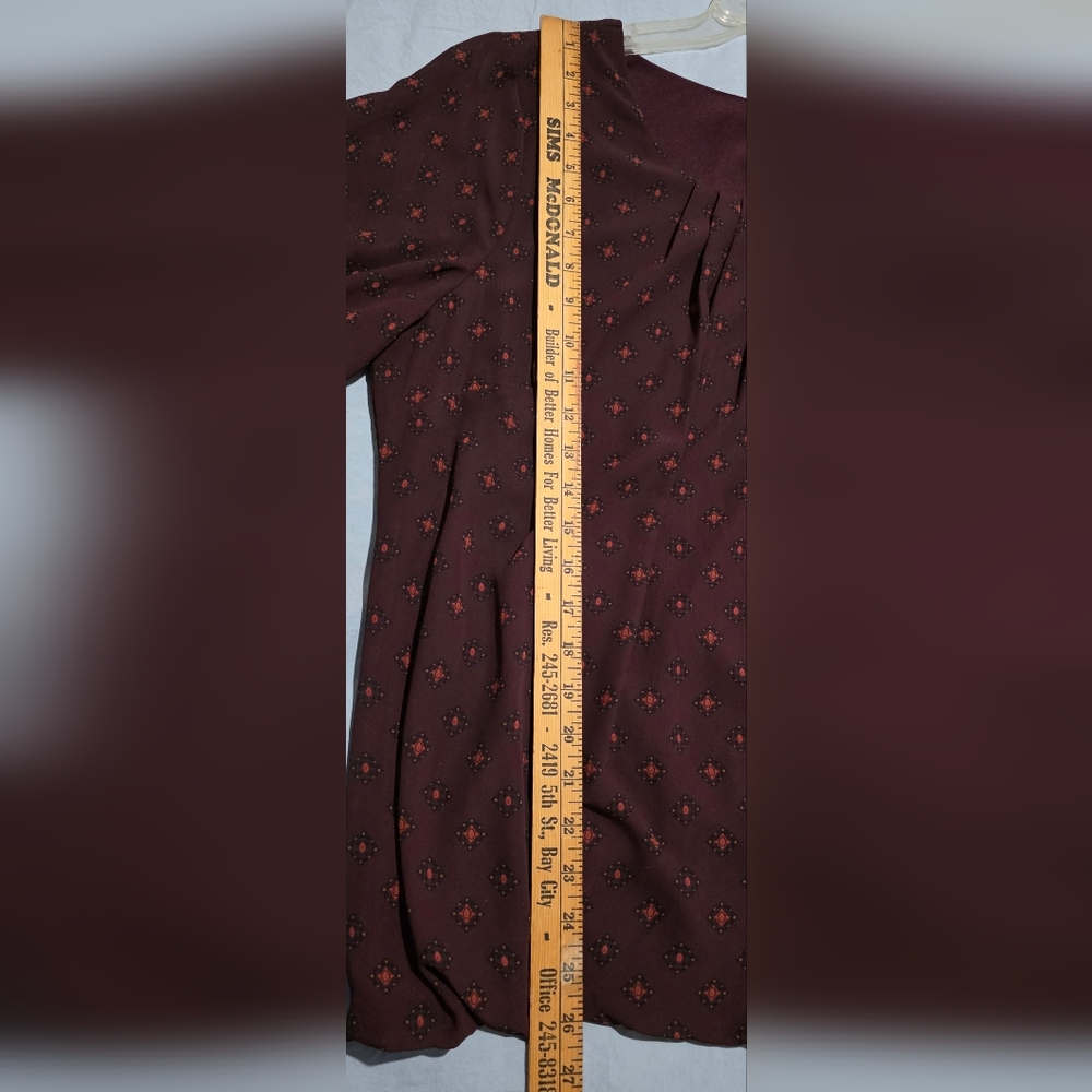 NWOT Dressbarn Size 2X Long Sleeve Blouse - Picture 7 of 12